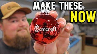 The Ultimate Setup for Laser Engraving Glass Ball Ornaments