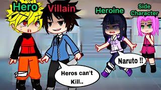 “What’s Your Role Hero  Or Villain ‍️ ?” || Naruto Gacha Club Meme