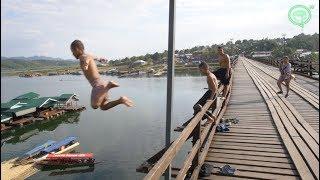 Sangkhlaburi | Home to Thailand's longest wooden bridge | Coconuts TV