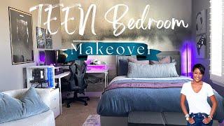 DIY EXTREME Bedroom Teen Makeover | Gamer Room | Lifestyle with Melonie Graves