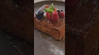 Amazing French Toast  Delicious Breakfast  @ Hotel Xcaret - Casa Feugo #shorts #hotelxcaretmexico