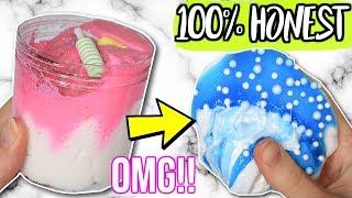 100% HONEST UNDERRATED SLIME SHOP REVIEW UNBOXING!