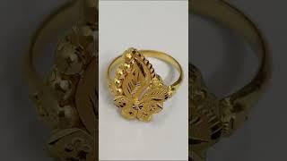 Latest 22k gold ring | Top gold ring design | Ladies fingers rings | #shorts #viral #youtubeshorts