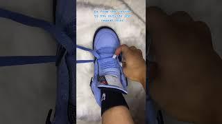 750Kicks How To Style & Lace: Jordan 4 Retro University Blue with @Nw.Norah Style Outfits Kicks