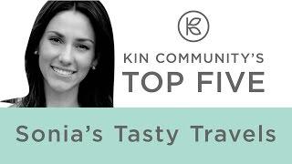 Sonia's Top 5 Dishes From Her Travels (P.A.N. Global Cooking Challenge)
