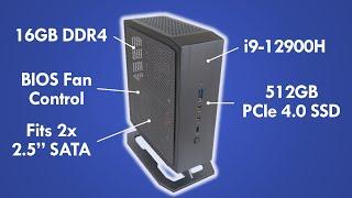 MinisForum NAD9 Mini PC with Intel Core i9-12900H with 20 threads