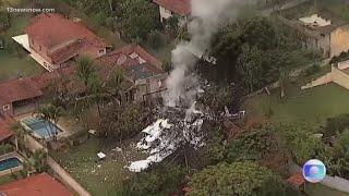 Brazil plane crash: Authorities say plane dropped 17,000 feet in 1 minute