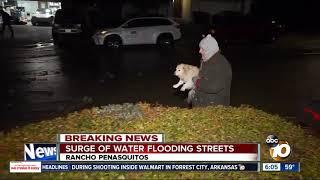 Rancho Penasquitos streets flooded