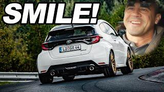 First time on the Nürburgring Nordschleife - GR Yaris leads to a lot of smiles!