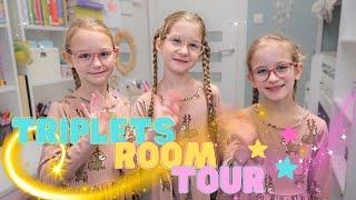 Trojaczki - to nasz pokój!  |  Triplets room tour.