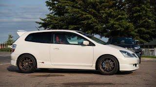 JDM Honda Civic EP3 Type R Review - Snetterton Circuit VTEC LAPS