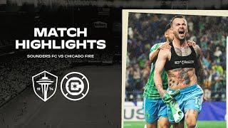 HIGHLIGHTS: Seattle Sounders FC vs. Chicago Fire FC | June 29, 2024