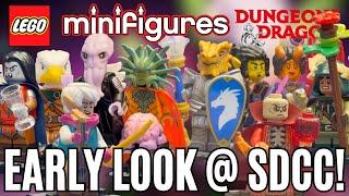 EARLY LOOK: LEGO Dungeons and Dragons Collectable Minifigure Series AT SDCC 2024!