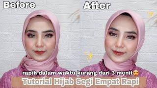 TUTORIAL HIJAB SEGI EMPAT RAPI DAN SIMPLE | @SreezyAnugrahR