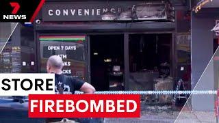 Queensland tobacco store goes up in flames | 7NEWS