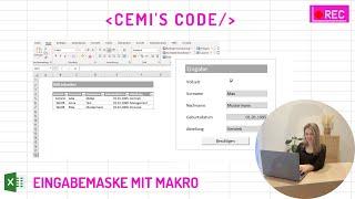 Excel MAKRO für Eingabeform – mit DropDown und CheckBox