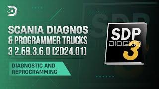 SCANIA DIAGNOS & PROGRAMMER TRUCKS 3 2.58.3.6.0 [2024.01] | SUPPORT ‍