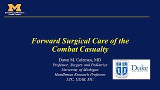 Dawn Coleman, MD   Session IV