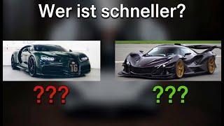 Welches Auto ist schneller? (Sehr schwer) | SupercarWave | Car Quiz