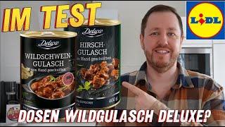 Lidl: Deluxe Wildschwein & Hirsch Gulasch im Test