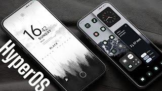 HyperOS Latest Aesthetic Dark Theme Penetrates All Apps