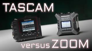 Tiny but Mighty Audio Recorder — TASCAM FR-AV2 vs ZOOM F3