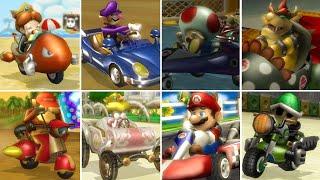 Mario Kart Wii - All Characters Losing Animations