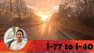 Driving from I-77 to I-40 [Time Lapse] | Statesville to Asheville, North Carolina