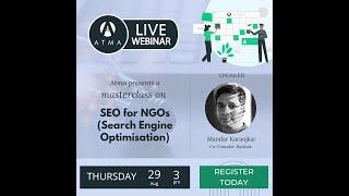 Atma Webinar - SEO for NGOs