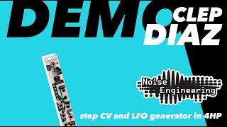 Noise Engineering's Clep Diaz Modular Synth Tutorial, Demo and Jam