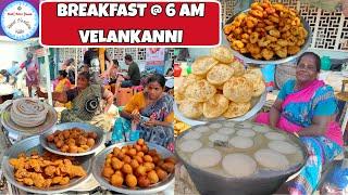 Most popular BUDGET morning breakfast food stall in Velankanni | Ave Maria building opp to Basilica