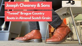 Review of the Joseph Cheaney "Tweed" Brogue Country Boots