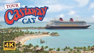 Disney Castaway Cay | Private Island Full Walkthrough Tour & Review | 4K