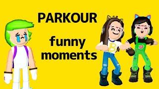 Funny parkour moments |Aaru and Pooja PKXD|