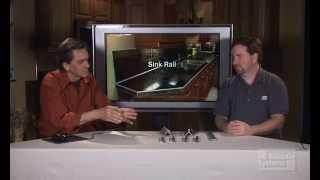 Schluter®-Systems: Countertop Sink Rails