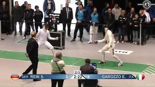 2019 108 T64 23 M E Individual Heidenheim GER WC GREEN GAROZZO ITA vs REIN GER