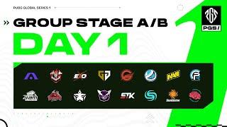 PGS 1 Group Stage DAY 1