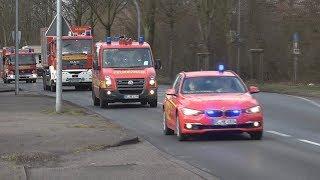 Einsatzfahrten Gasalarm/MANV in Oer-Erkenschwick