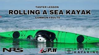 Sea Kayak Rolling - Common Faults #seakayaking #seakayak #rolling #kayak