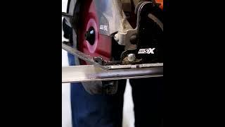Cutting Metal with a Circular Saw  #Shorts