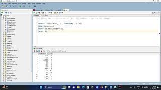 Count occurrences of distinct values | Oracle SQL Server