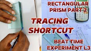 PHY 108//DETERMINATION OF REFRACTIVE INDEX//SNELL'S LAW//RECTANGULAR PRISM