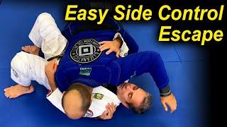 An Easy Jiu Jitsu Side Control Escape That You Have Never Seen by Pedro Sauer