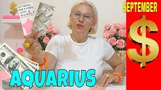 AQUARIUS SEPTEMBER 2024 OMG! YOUR FIRTS MILLION WILL COME IN THIS MONTH! Aquarius Tarot Reading