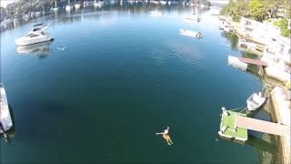 Nude Swimmer in Yowie Bay