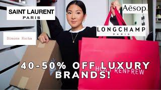 BLACK FRIDAY SALES| 40-50% OFF SAINT LAURENT, LONGCHAMP...BEST GIFT EVER!