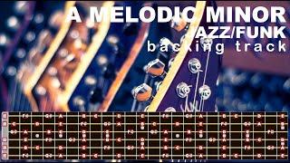 A Melodic Minor - Jazz Funk Backing Track