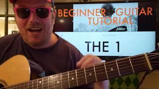 How To Play The 1 Taylor Swift // guitar lesson beginner tutorial easy chords