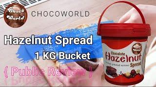 Chocoworld Hazelnut Spread 1 KG RED Bucket Public Review