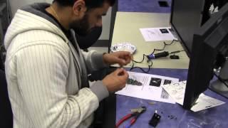 Soldering X-Mas Ornaments